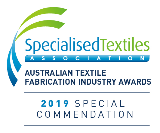 2016 specialised textiles association accreditation logo